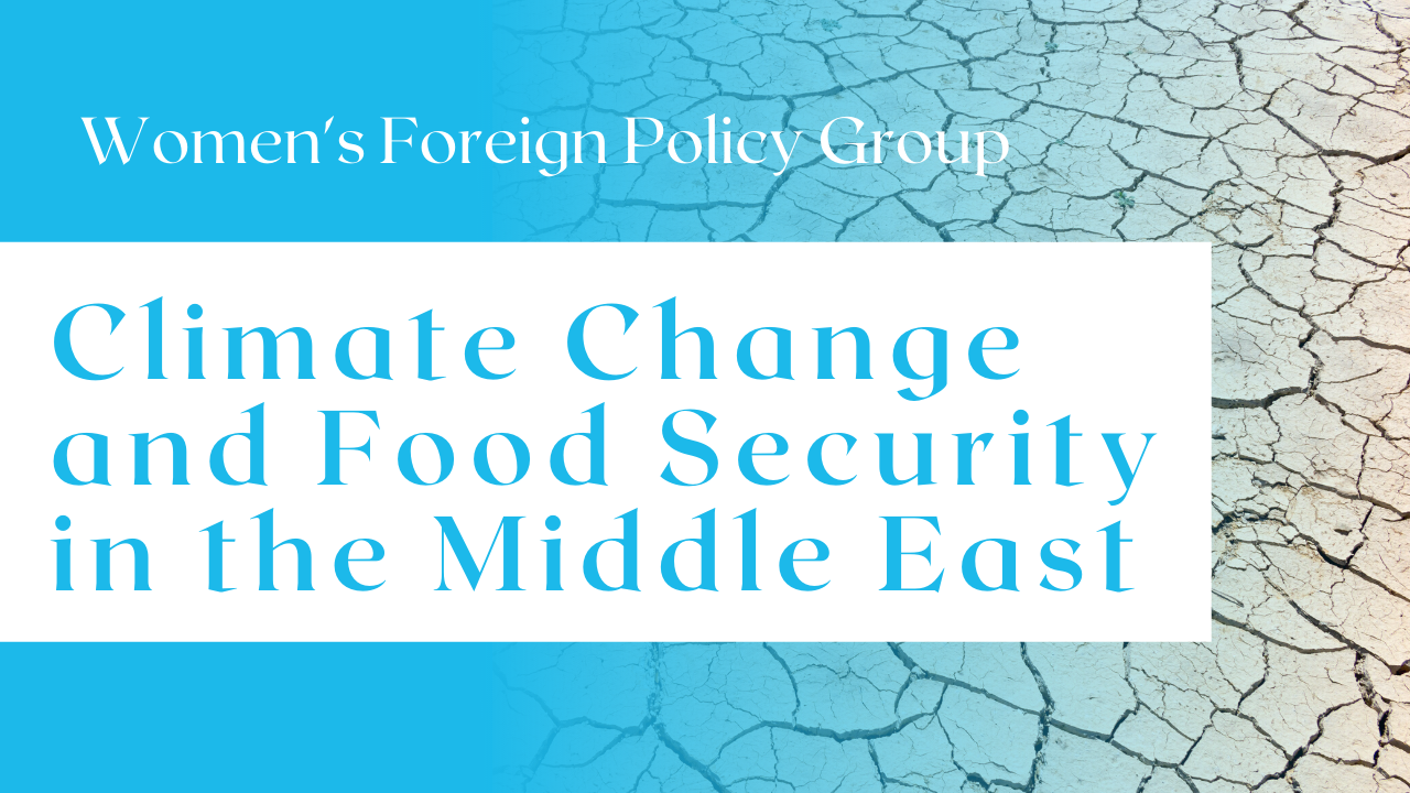 Climate Change and Food Security in the Middle East