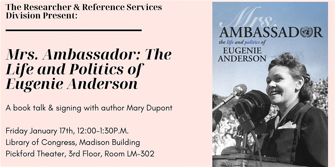 Mrs. Ambassador Book Talk