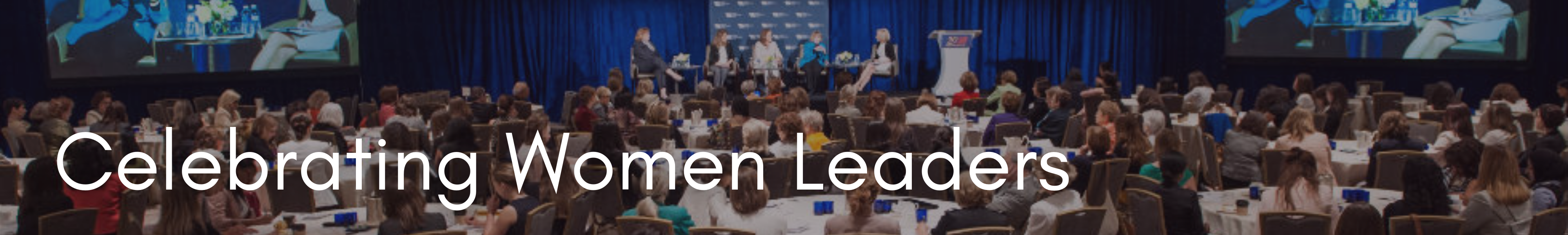 Celebrating Women Leaders Banner